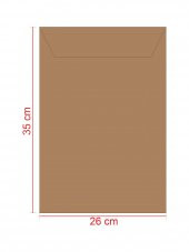 Doğan Torba Zarf Çaycuma 26x35cm 125gr 100lü Paket - 1