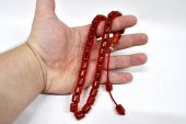 Tesbihci Dayı Sıkma Kehribar Tesbih (Khr 10689) - 2