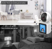 MPIA Aya Görüntülü Görüşme Özellikli 3MP Wifi İp Kamera Türkçe Uygulama - 6