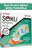 Özel Seri Görsel Algı Odaklanma Problem Çözme Becerisi Geliştirici Eğlenceli ŞEKLİ TAMAMLA Oyunu - 1