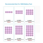 50 cm - 30*0.10mm 18650 Batarya PVC Kaplama (Makaron - Shrink) Lityum Isı İle Daralan PVC thumbnail 4