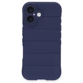 Apple iPhone 16 Kılıf Elde Tutma Kolaylıkla Kaydırmaz Kenar Line Dizayn Optietnik Kapak thumbnail 3