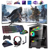i7 14700F 16GB DDR4 512GB m2 12GB ARC B580 Çift 24" Monitörlü Oyun Bilgisayarı (Gaming SET) thumbnail 1