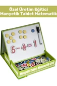 Özel Seri Öğretici Matematik Rakam Sayı Öğretici Silinebilir Yazı Kalemli MANYETİK TABLET MATEMATİK thumbnail 1
