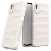 Xiaomi Redmi 9A Kılıf Elde Tutma Kolaylıkla Kaydırmaz Kenar Line Dizayn Optietnik Kapak - 10