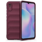 Xiaomi Redmi 9A Kılıf Elde Tutma Kolaylıkla Kaydırmaz Kenar Line Dizayn Optietnik Kapak - 1