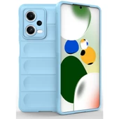 Xiaomi Poco X5 5G Kılıf Elde Tutma Kolaylıkla Kaydırmaz Kenar Line Dizayn Optietnik Kapak thumbnail 8