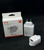67 W Type-C Şarj Cihazı Hızlı Şarj Özellikli Xiaomi Android - 1