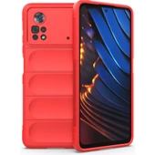 Xiaomi Poco X4 Pro 5G Kılıf Elde Tutma Kolaylıkla Kaydırmaz Kenar Line Dizayn Optietnik Kapak thumbnail 2