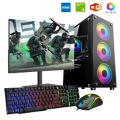 iNTEL i5 3N 8GB Ram 480GB SSD 4GB GTX1050TI 21.5" Monitörlü Oyun Bilgisayarı thumbnail 1