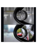 2 Adet Kör Nokta Aynası 360 Derece Ayarlanabilir Çerçevesiz Cam Ultra Ince Oto Ayna - 8