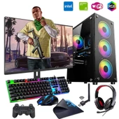 iNTEL i5 4N 8GB Ram 480GB SSD 4GB GT740 24" Monitörlü Oyun Bilgisayarı (Gaming SET) thumbnail 1