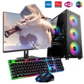 iNTEL i5 4N 16GB Ram 1TB SSD 4GB RX550 21.5" Monitörlü Oyun Bilgisayarı thumbnail 1