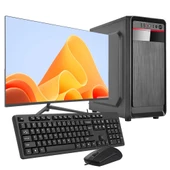 iNTEL i5 4N 16GB Ram 480GB SSD 24" Monitörlü Ofis Bilgisayarı thumbnail 1