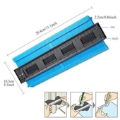 Periboia Büyük Boy Kalıp Çıkarma Kontur Ölçüm Cihazı Ahşap Fayans Şekillendirme Kalıbı 24 Cm - 4