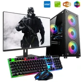 iNTEL i5 4N 16GB Ram 1TB SSD 4GB GT740 24" Monitörlü Oyun Bilgisayarı thumbnail 1