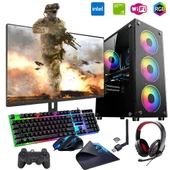 iNTEL i5 4N 16GB Ram 1TB SSD 4GB GT740 24" Monitörlü Oyun Bilgisayarı (Gaming SET) thumbnail 1
