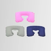 Nurgaz NG-SY-001 Şişme Boyun Tipi Kamp Yastık Seyahat Yastığı thumbnail 2