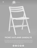 KATLANIR PİKNİK SANDALYE - 3