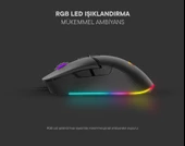 Everest SM-G05 X-RACER Usb Siyah 6400dpi RGB Ledli Gaming Oyuncu Mouse - 3