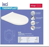 Nkp İnci Yavaş Kapanan Soft Close Amortisörlü Klozet Kapağı 0336 - 1