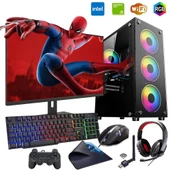 iNTEL i5 3N 16GB Ram 1TB SSD 4GB GTX1050TI 24" Monitörlü Oyun Bilgisayarı (Gaming SET) thumbnail 1
