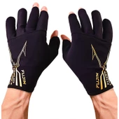 Fujin Pro Angler S24 Titanium Eldiven Black Gold S/M - 2