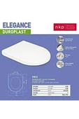 NKP ELEGANCE YAVAŞ KLOZET KAPAĞI 0402 - 1