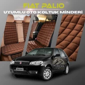 Fiat Palio Kahverengi Renk Tay Tüyü Cepli & Terletmez Sırtlı Oto Koltuk Minder Seti - Koltuk Koruma Kılıfı (ÖN & ARKA TAM SET) thumbnail 1
