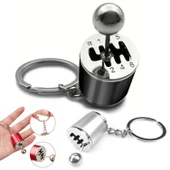 Oto Araba Anahtarlık Vites Metal Hareketli Araba Manuel Vites Anahtarlık Altı Hız Dişli Shifter - 1