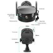 MPIA Kei Plus  Türkçe Uygulamalı 4 Mp Çift Lens Wi-Fi Kamera - 5