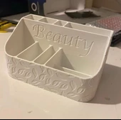 Makyaj,Kozmetik,Takı organizeri ve Makyaj Pamukluğu Düzenleyici Dekoratif Set - 1