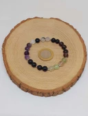 Doğal Taş Nazar Ve Kötü Enerjiden Korunma Bilekliği 8mm Unisex (55768) - 5