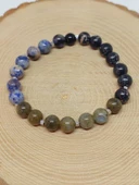 Doğal Taş Öz Güven Bilekliği 8mm Unisex (55762) thumbnail 4