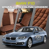 Bmw F10 Kahverengi Renk Tay Tüyü Cepli & Terletmez Sırtlı Oto Koltuk Minder Seti - Koltuk Koruma Kılıfı (ÖN & ARKA TAM SET) thumbnail 1
