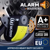 URBAN SECURITY UR10 ALARMLI DİSK KİLİDİ - 2