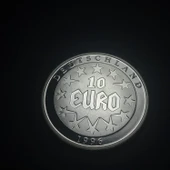Escoines Koleksiyon 39963676dadb09a8ab 1996 Almanya 10Euro Europa Hatıra madeni para 26.2Gram 40mm thumbnail 4