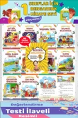 1.Sınıf Gökkuşağı Serisi Seti-16 Sayfa (Hızlı Okuma Kitabı Hediyeli) - 1