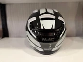 KASK HJC F71 BARD MC5 SİYAH/BEYAZ - 5