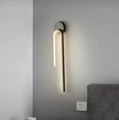 Duvar Aydınlatması, 220volt Duvar Aplik Iç Mekan 3000k 1adet siyah - 2
