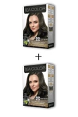 2X2 Tüp Krem Saç Boyası Seti Küllü Koyu Kumral No:6.1 thumbnail 1
