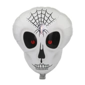 Örümcek Ağ Desenli İskelet Folyo Balon - 1