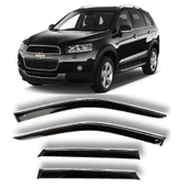 Chevrolet Captiva Uyumlu 2006 Sonrası Kromlu Cam Rüzgarlığı 4 Lü - 1