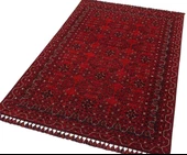 Eko Buhari Afgan Yağcıbedir Desenli Hav Toz Vermez Yıkanabilir Kaymaz Dokuma Halı BHR02 thumbnail 5