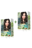 2 Paket Natural Beauty Amonyaksız Saç Boyası 7.1 Küllü Kumral thumbnail 1