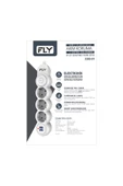 Fly -3393-01 Termal Akım Korumalı 3'lü Priz 2 Usb 2m 2.1a Uzatma Kablosu - 1