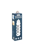 Fly -3393-01 Termal Akım Korumalı 3'lü Priz 2 Usb 2m 2.1a Uzatma Kablosu - 3