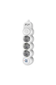 Fly -3393-01 Termal Akım Korumalı 3'lü Priz 2 Usb 2m 2.1a Uzatma Kablosu - 2
