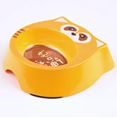 Bobo Kedi Köpek Mama Su Kabı BO-3146A5 270 ML Turuncu Köpek thumbnail 2