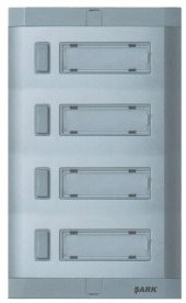 Aluminyum 4lü Zil Butonu Işıksız Hpsiz Yenişark - 1